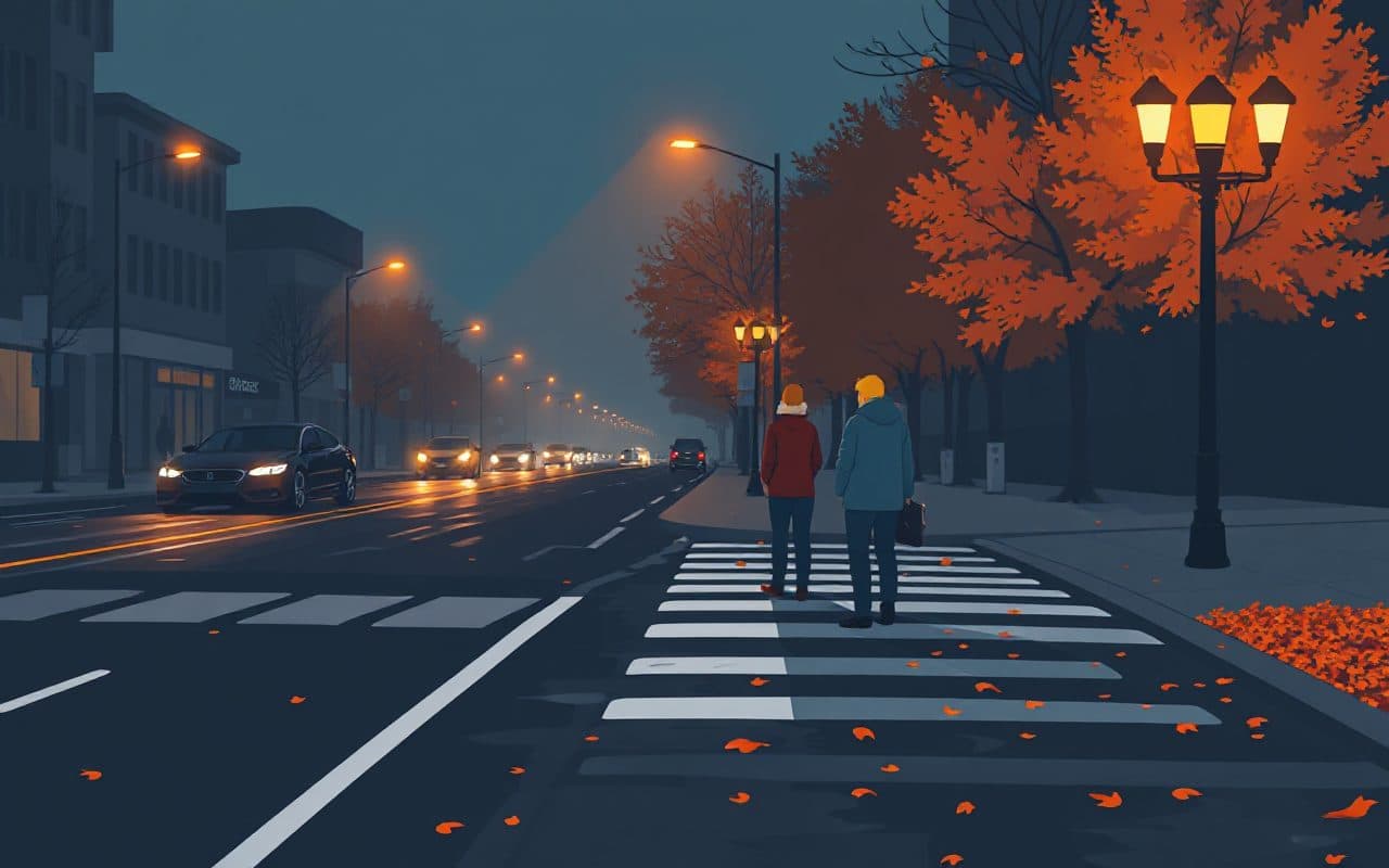 페어팩스 경찰, 가을철 저조도 교통안전 당부…운전자·보행자 시야 확보 주의