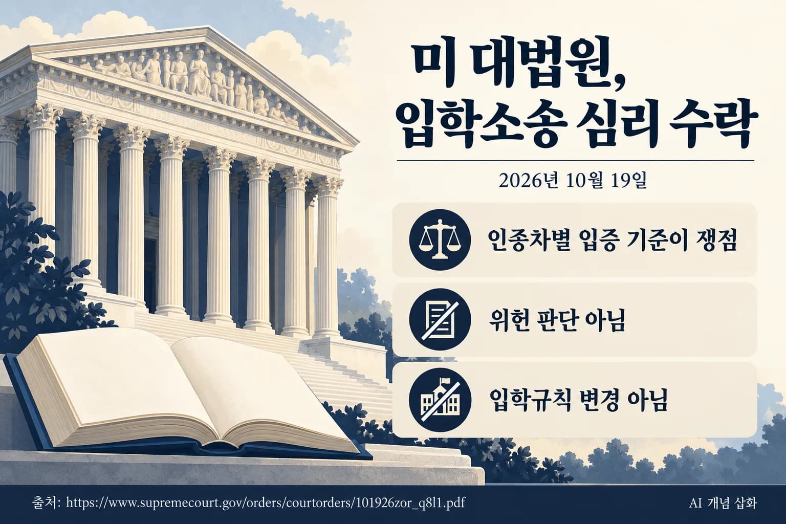 미 대법원, 마그넷 중학교 입학 소송 심리…아시아계 차별 입증 기준 쟁점