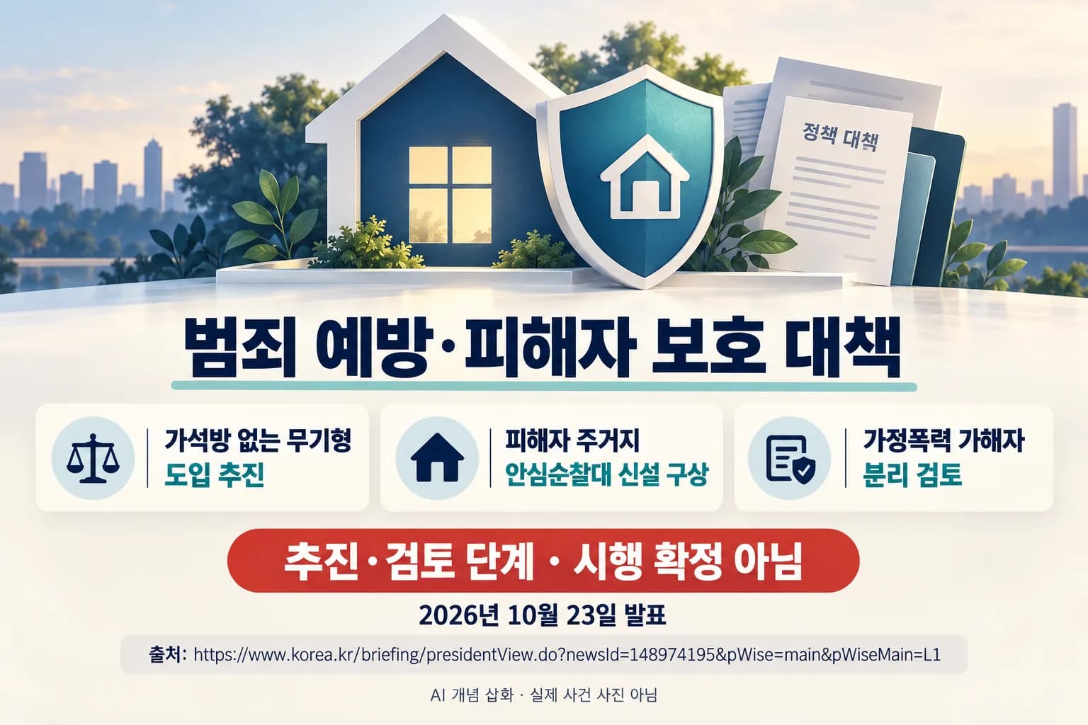 정부, 범죄 예방·피해자 보호 대책 논의…가석방 없는 무기형 추진