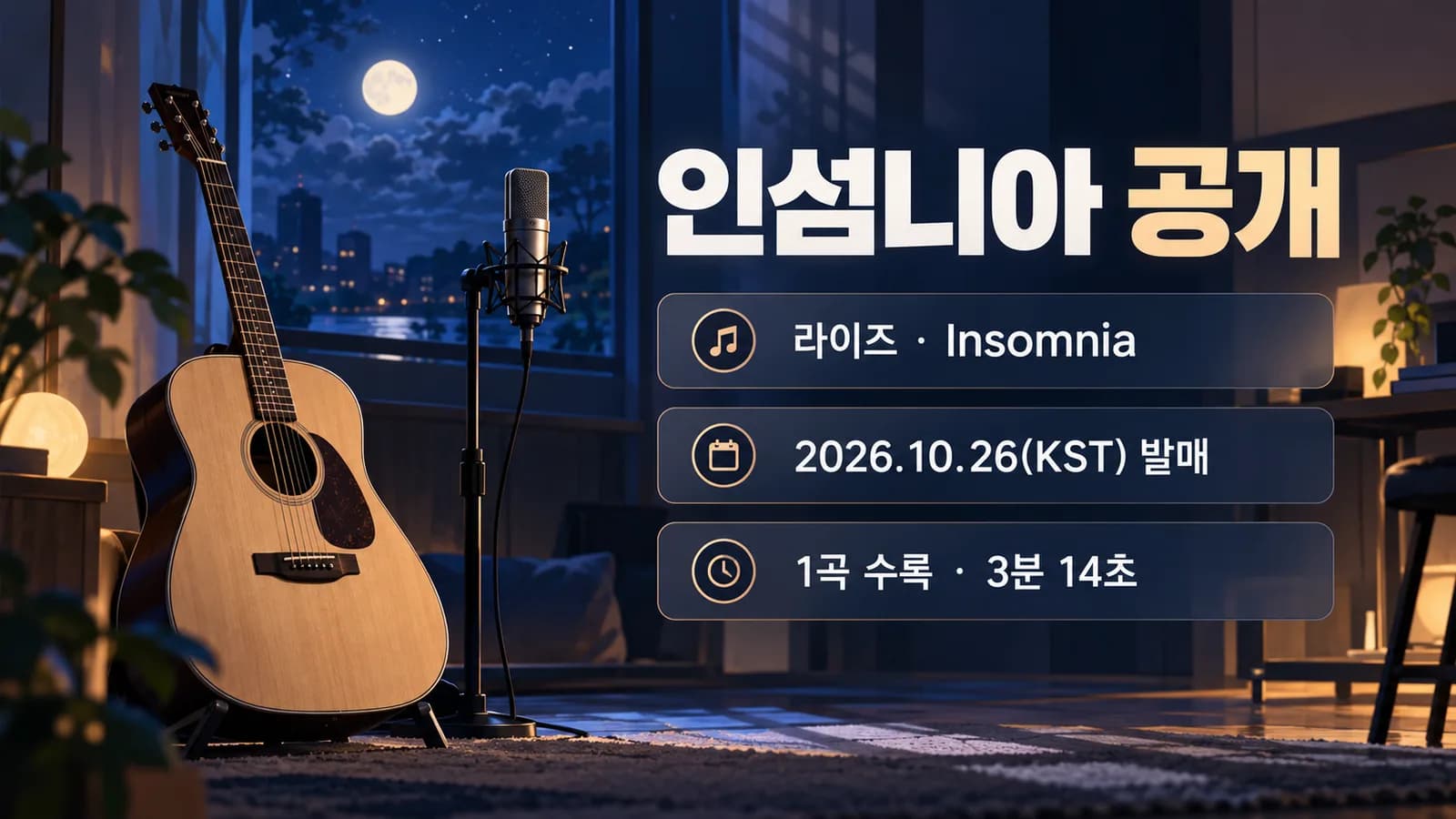 라이즈 ‘인섬니아’ 발매…기타와 여섯 멤버 화음 앞세운 싱글